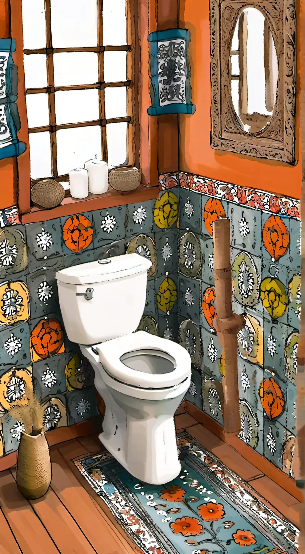 ai character: skibidi toilet background
