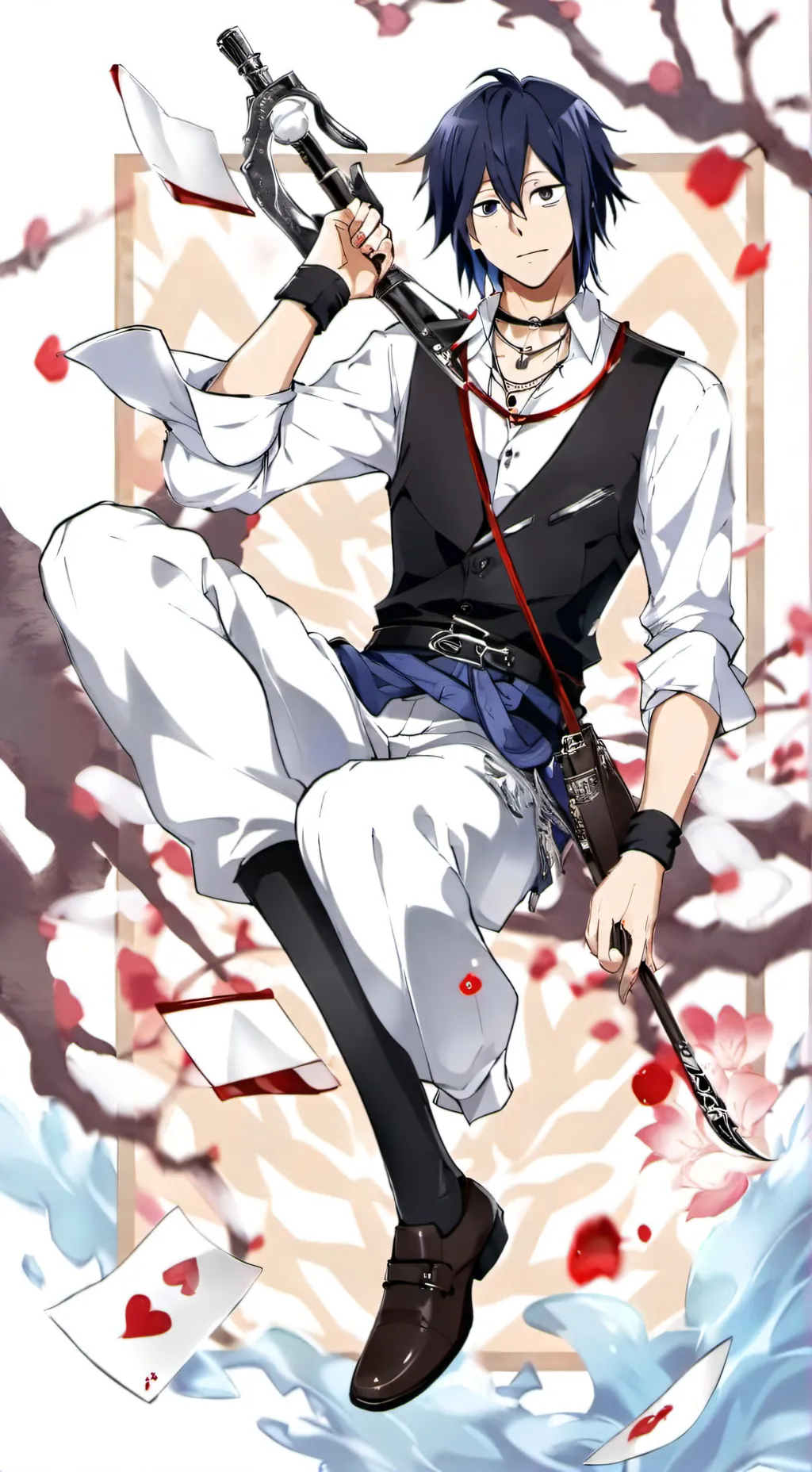 ai character: Tamaki amajiki  background