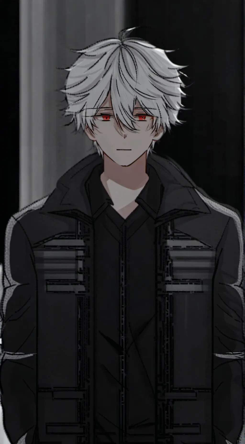 ai character: ツ|Ezra|ツ background