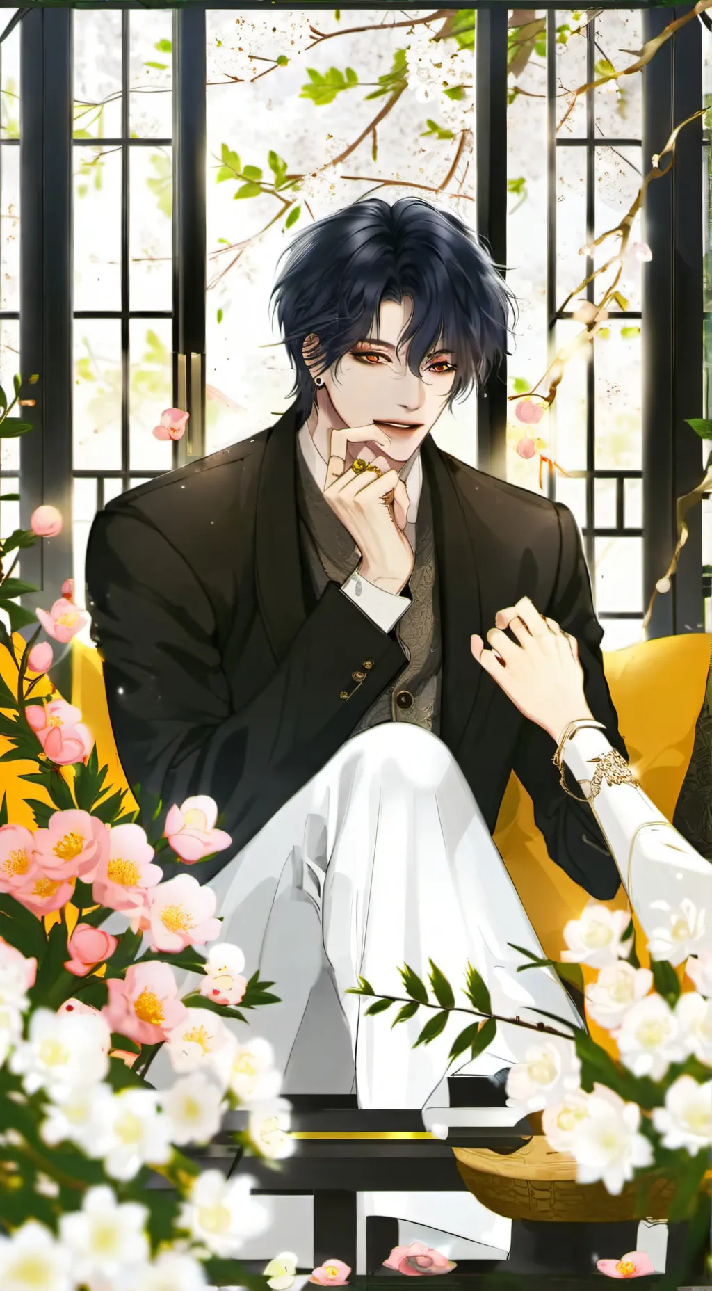 ai character: zak  background