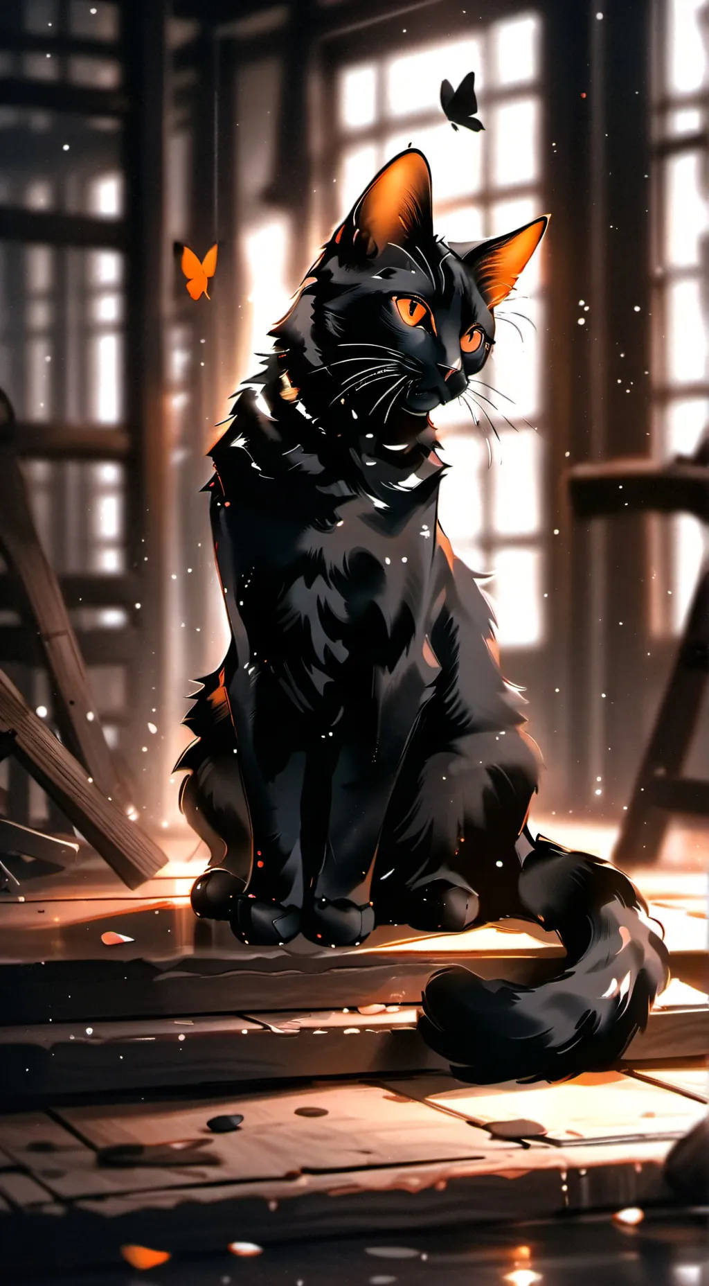 ai character: \Shadow/ background