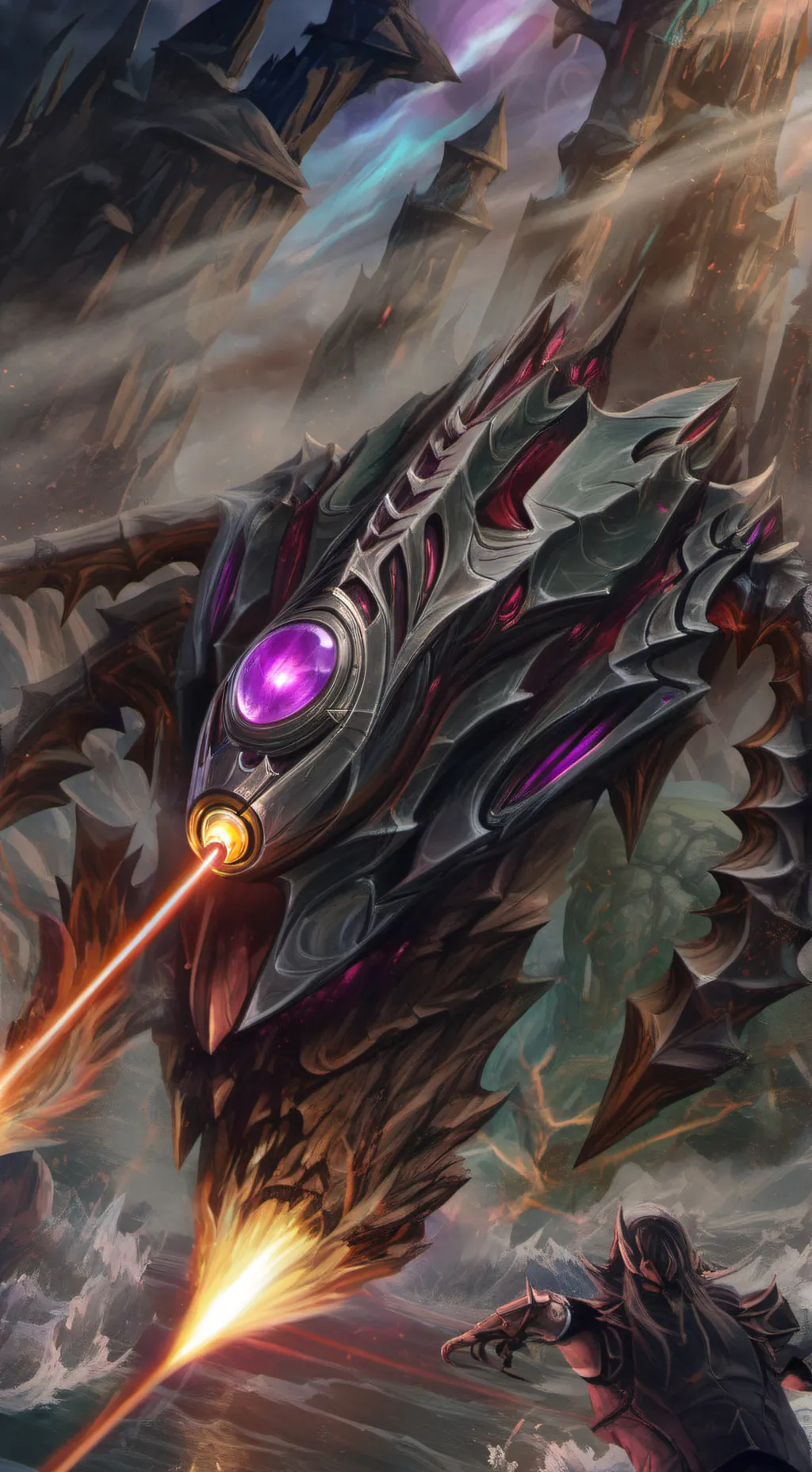 ai character: monster out deepne background