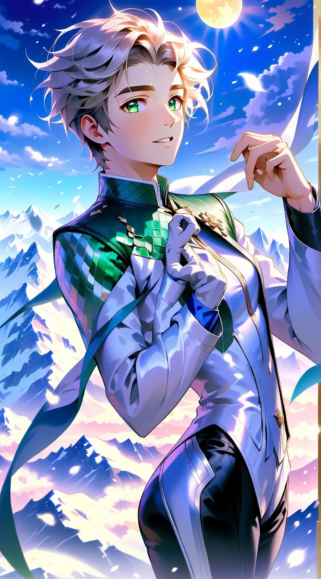 ai character: amiga/sirvienta  background