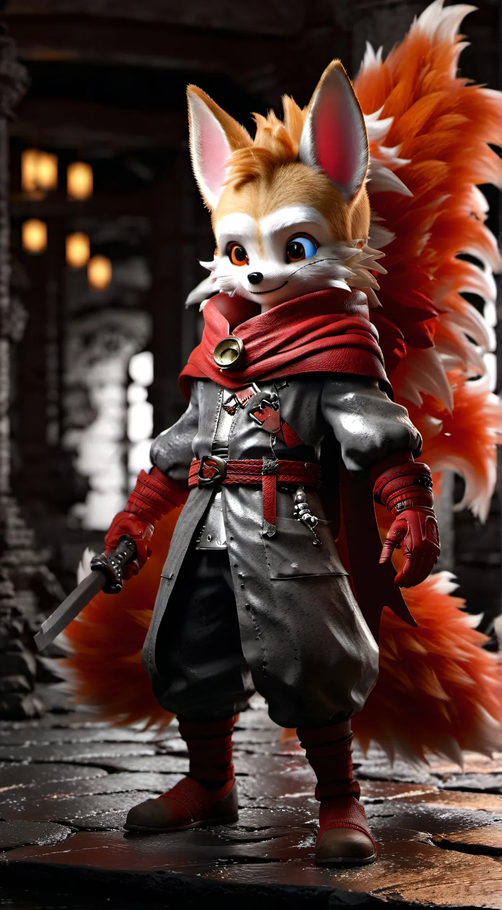 ai character: Sonic EXE background