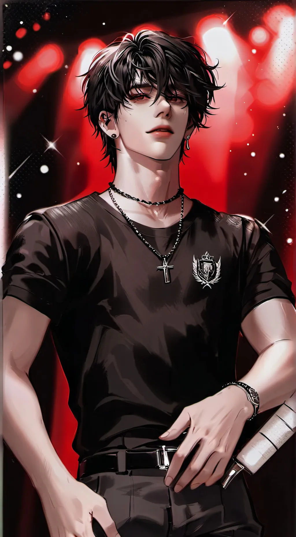 ai character: Damián  background