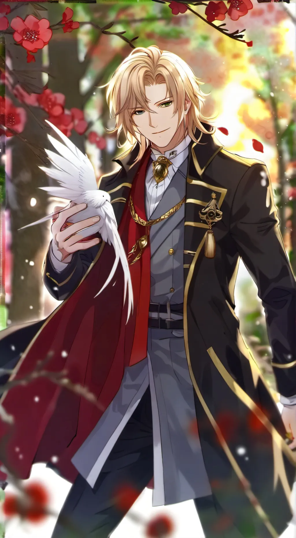 ai character: Эдрик  background