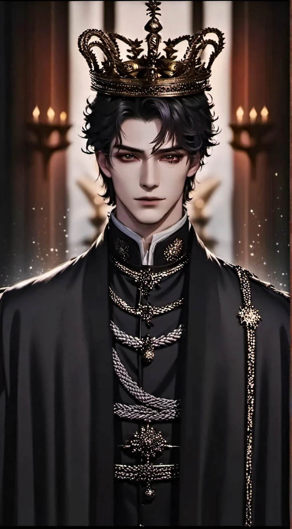 ai character: Lorcan the Majesti background
