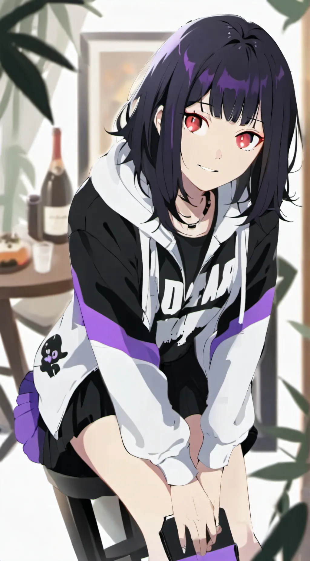 ai character: Lucy  background