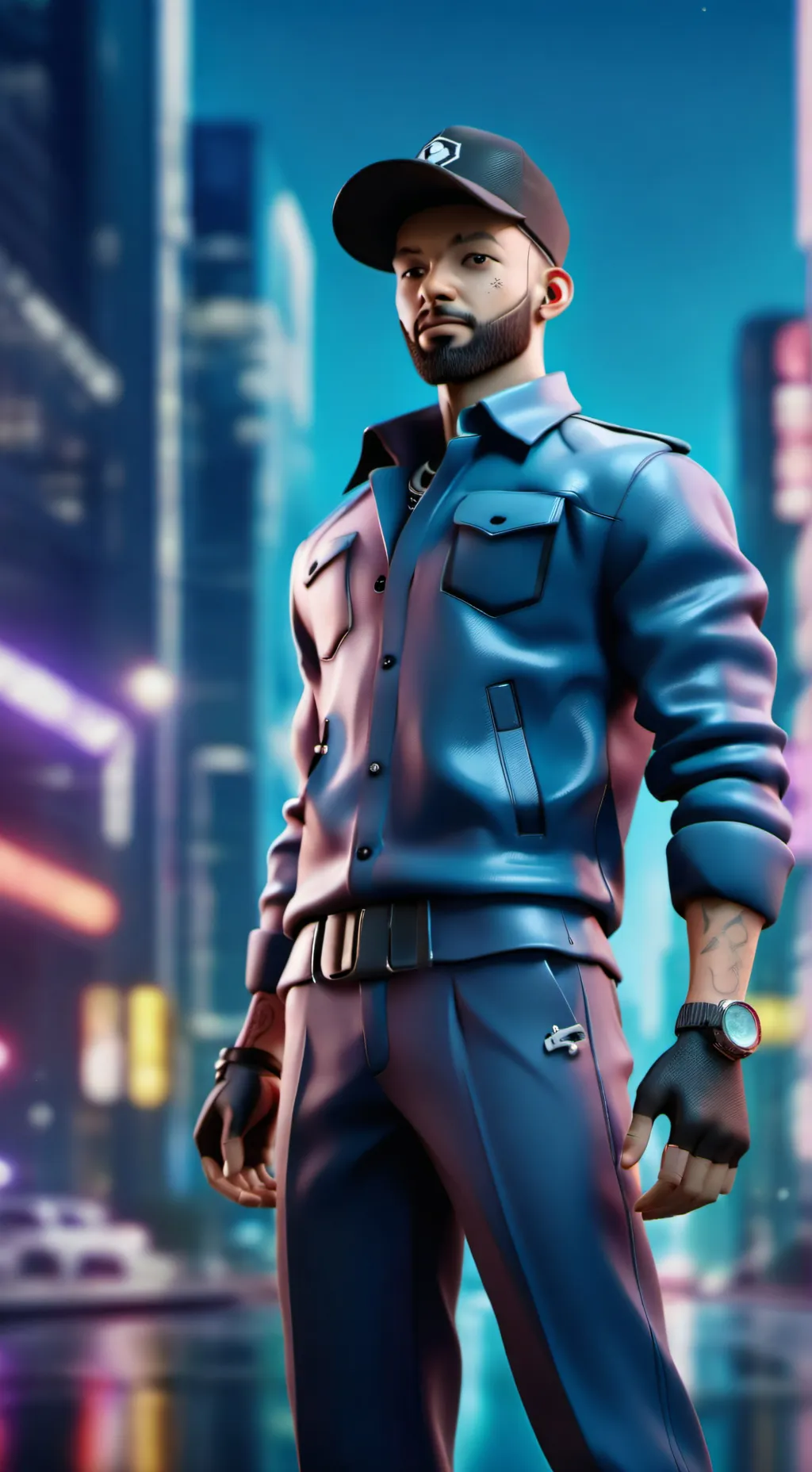 ai character: Smg4 plane trip background