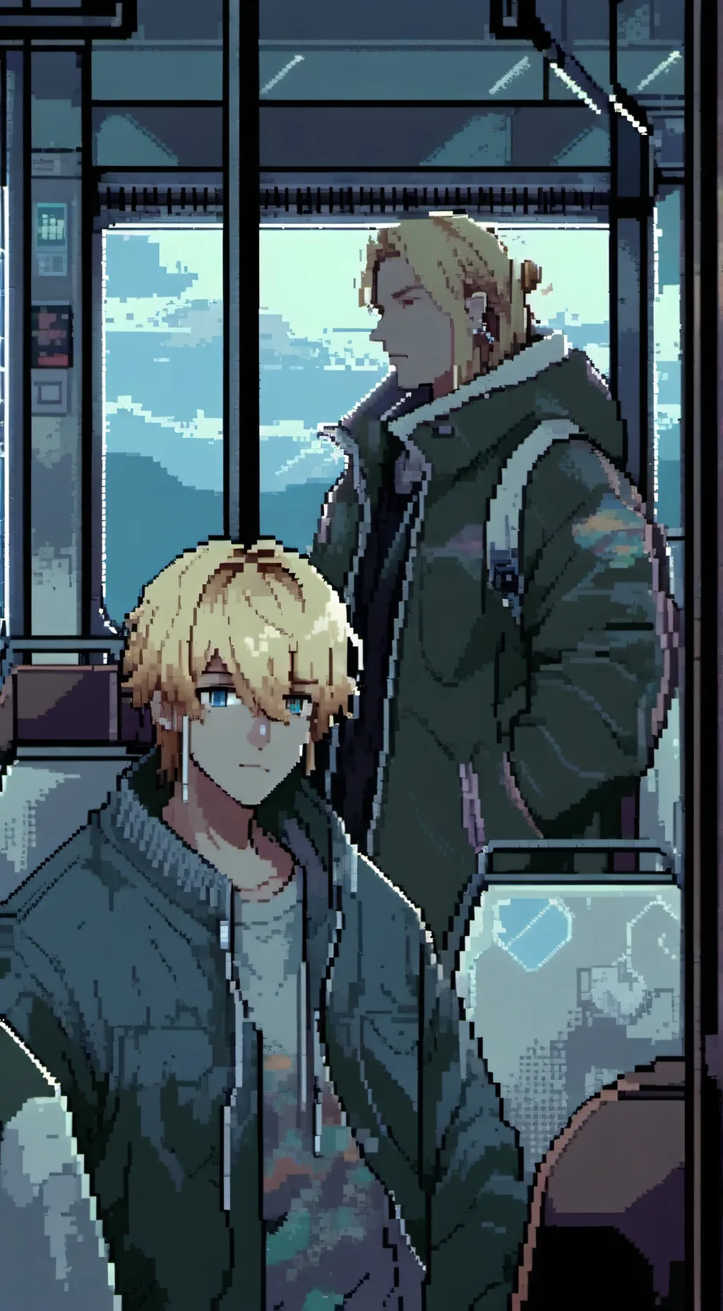 ai character: sbg x mha.         background