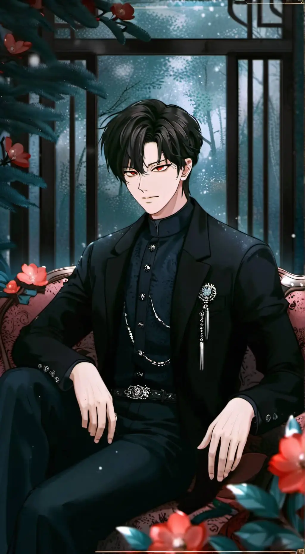 ai character: Levi Ackerman  background