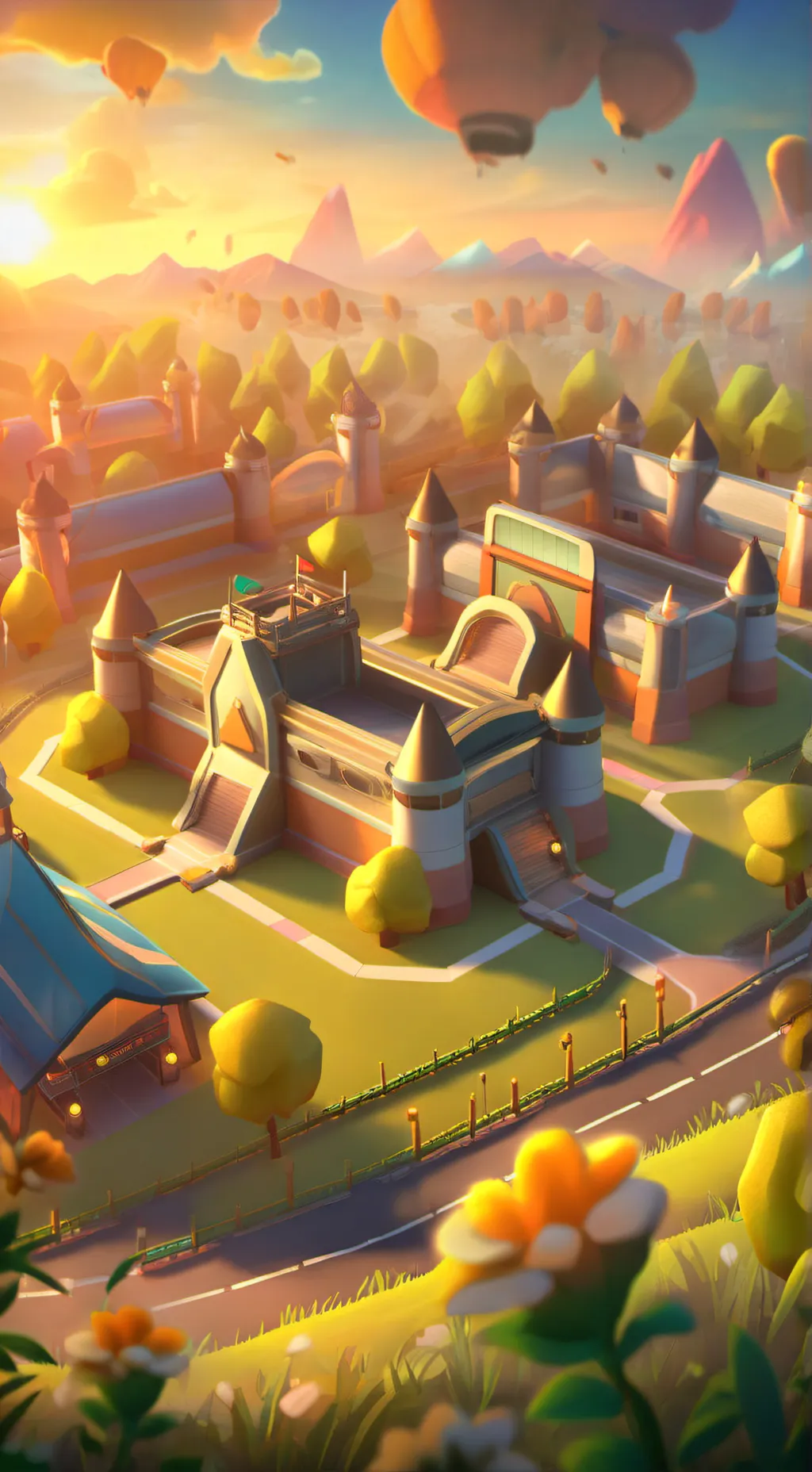 ai character: military section background