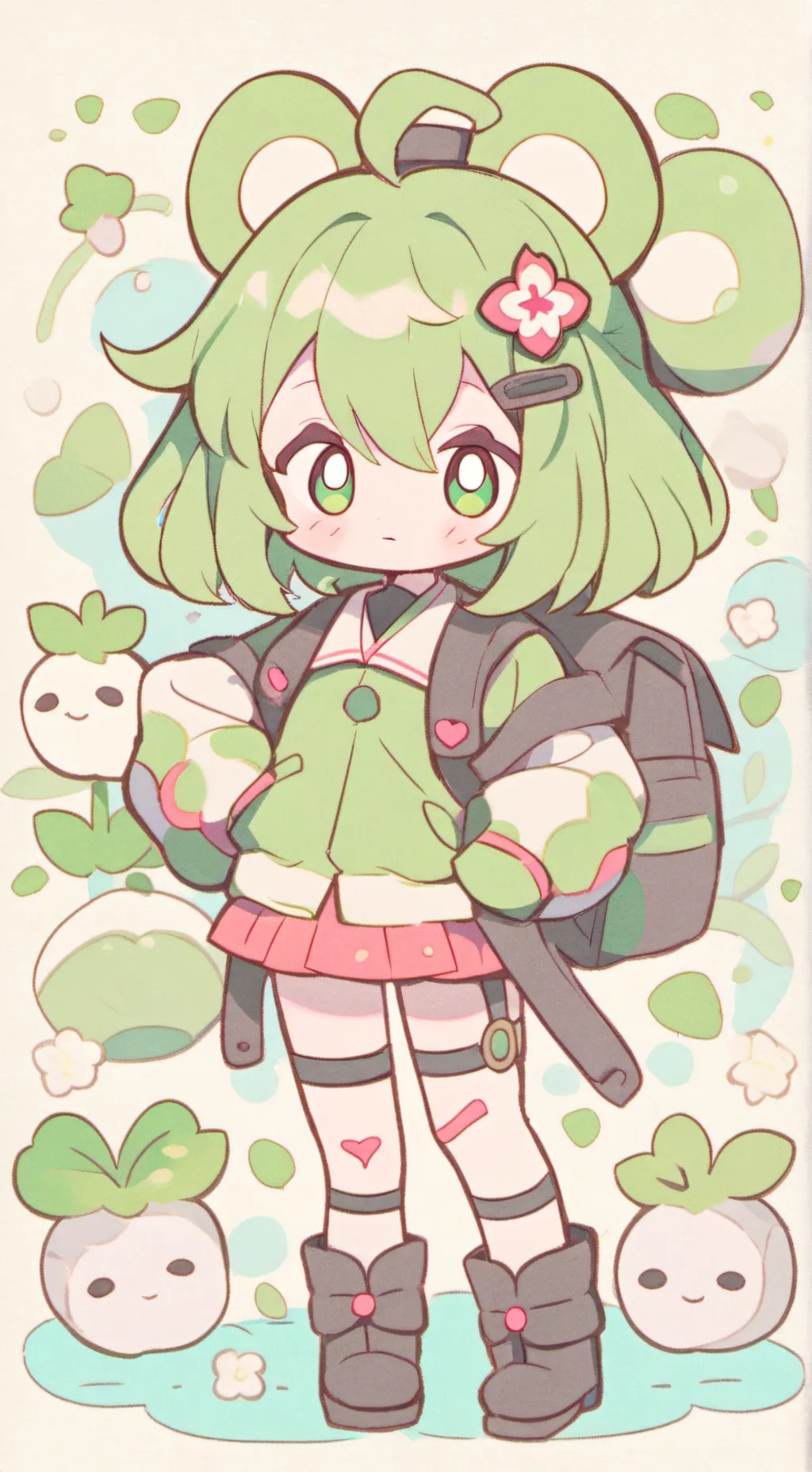 ai character: Tabc  background