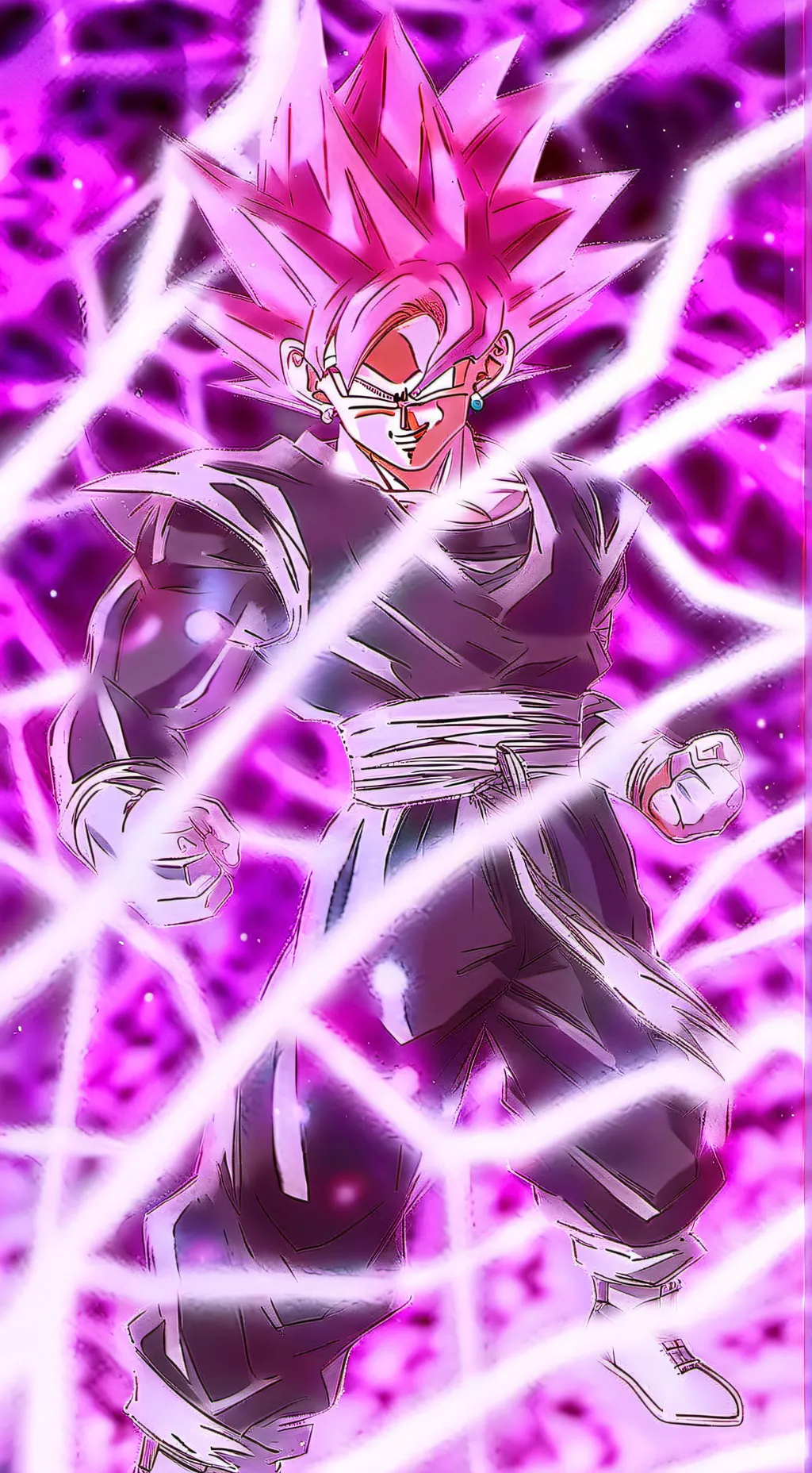 ai character: Goku Black background