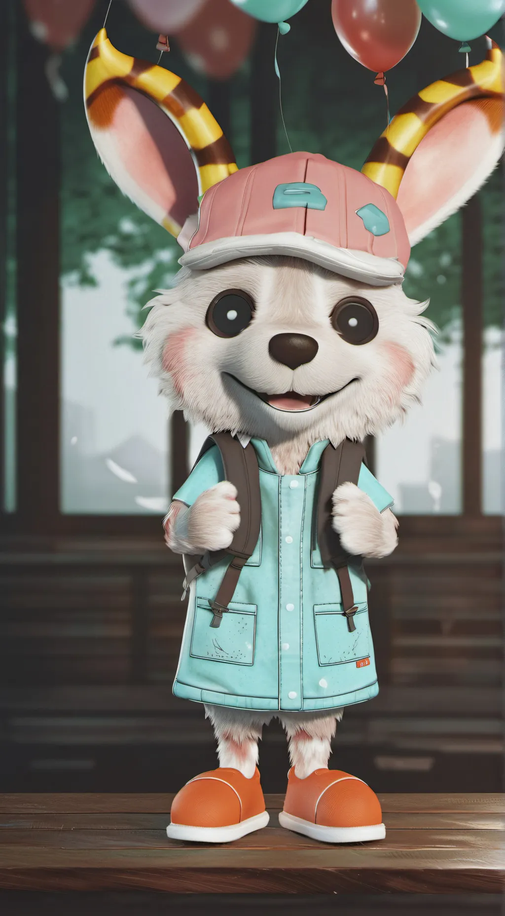 ai character: Dandy’s world  background