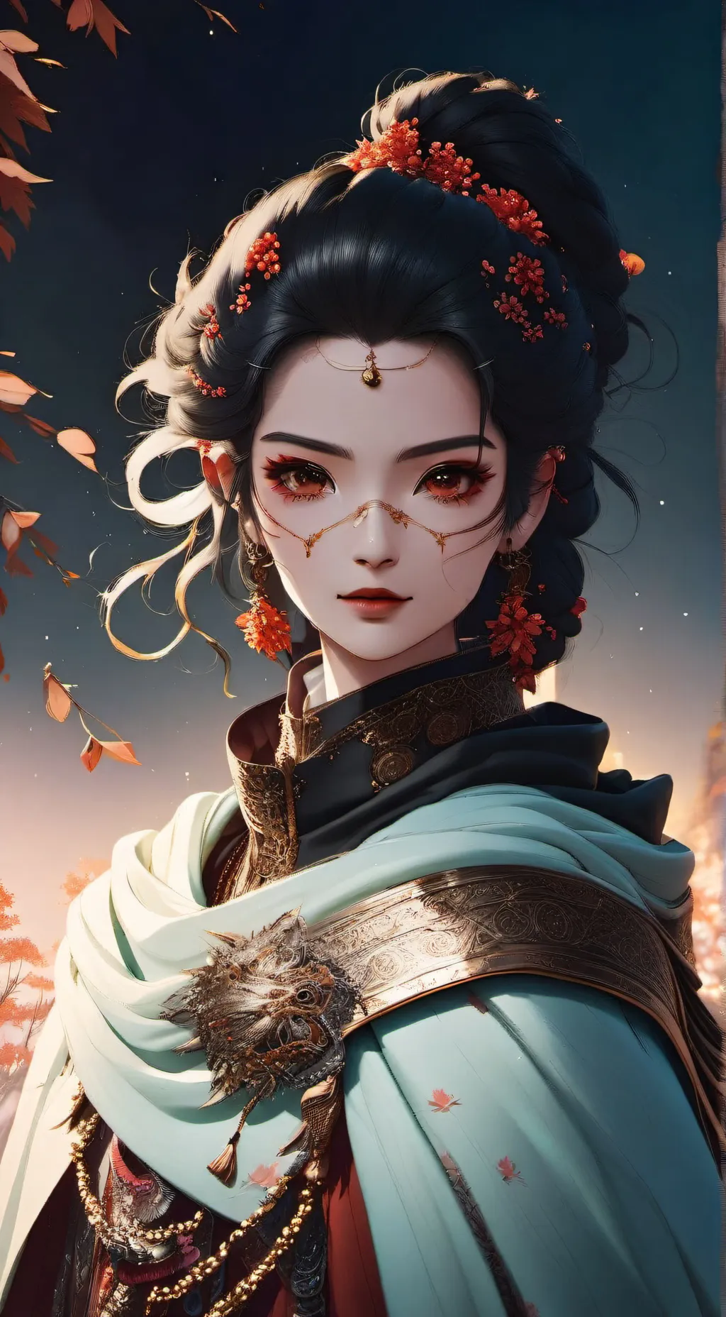 ai character: JAPANESE EMPIRE✨️ background