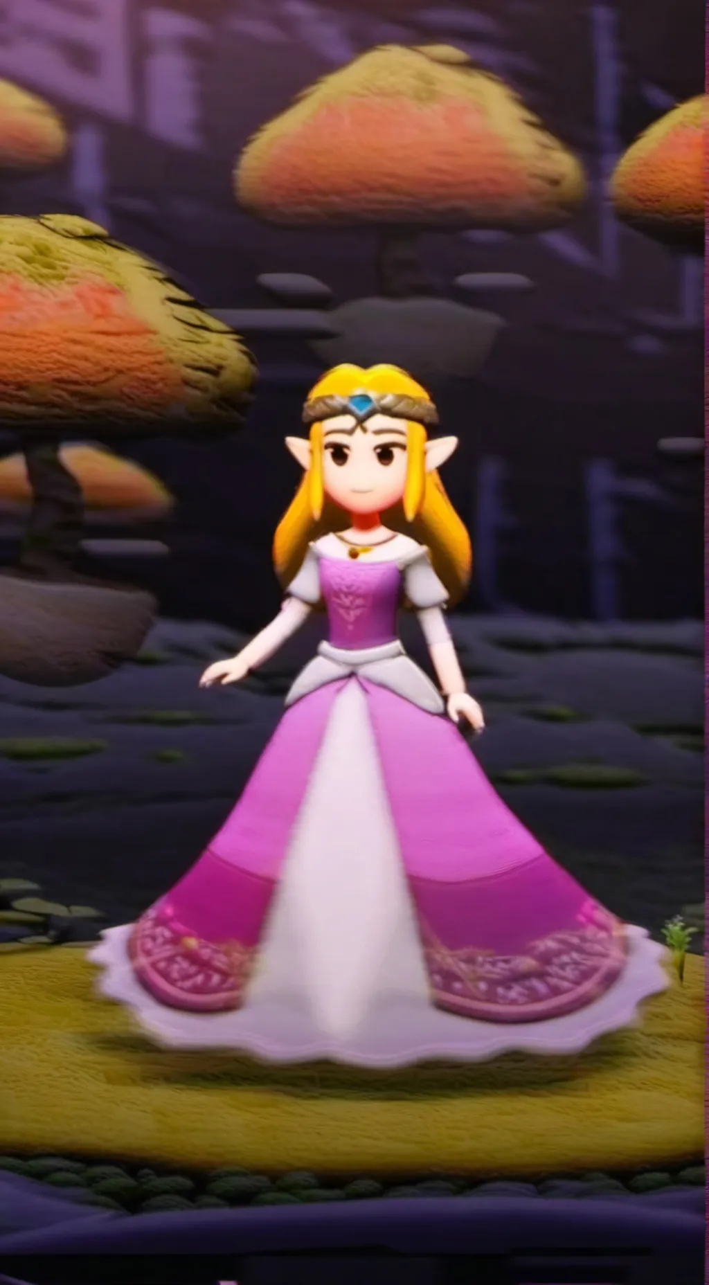 ai character: Zelda background