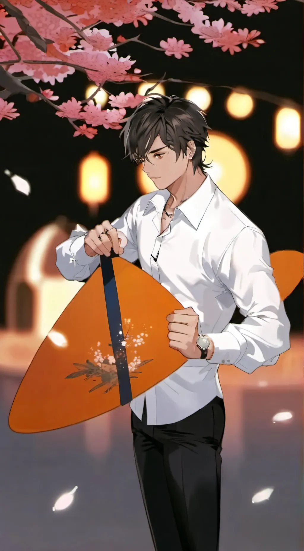 ai character: leo background