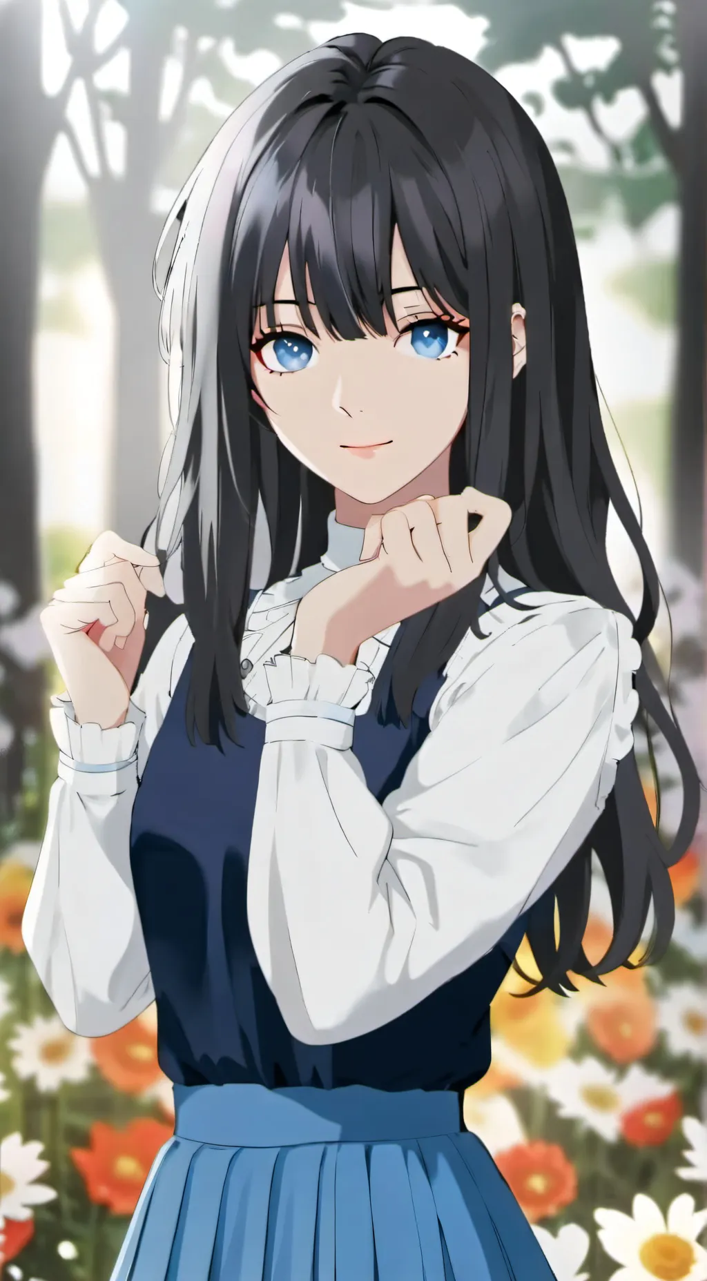 ai character: Emilia background