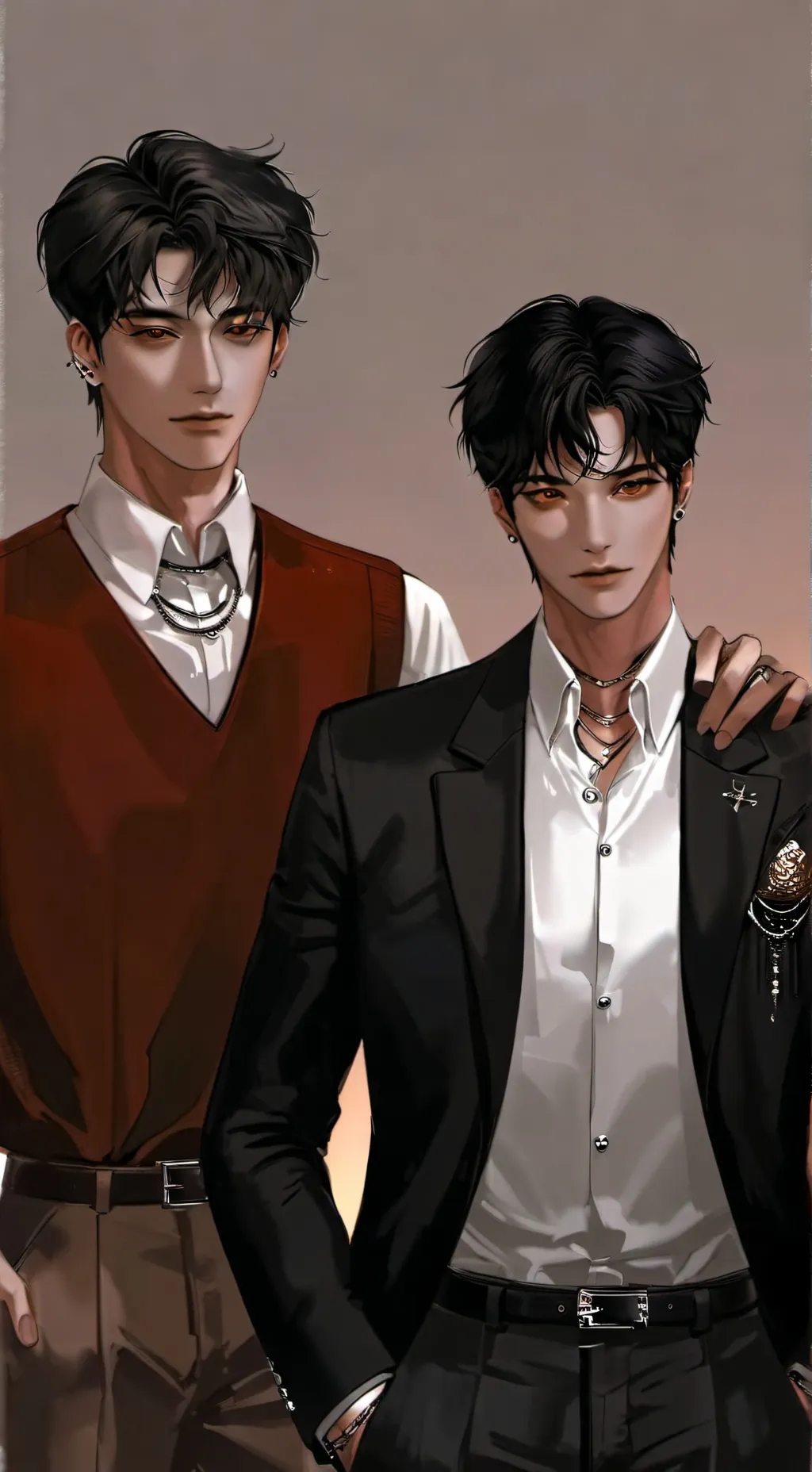 ai character: alan and carter background