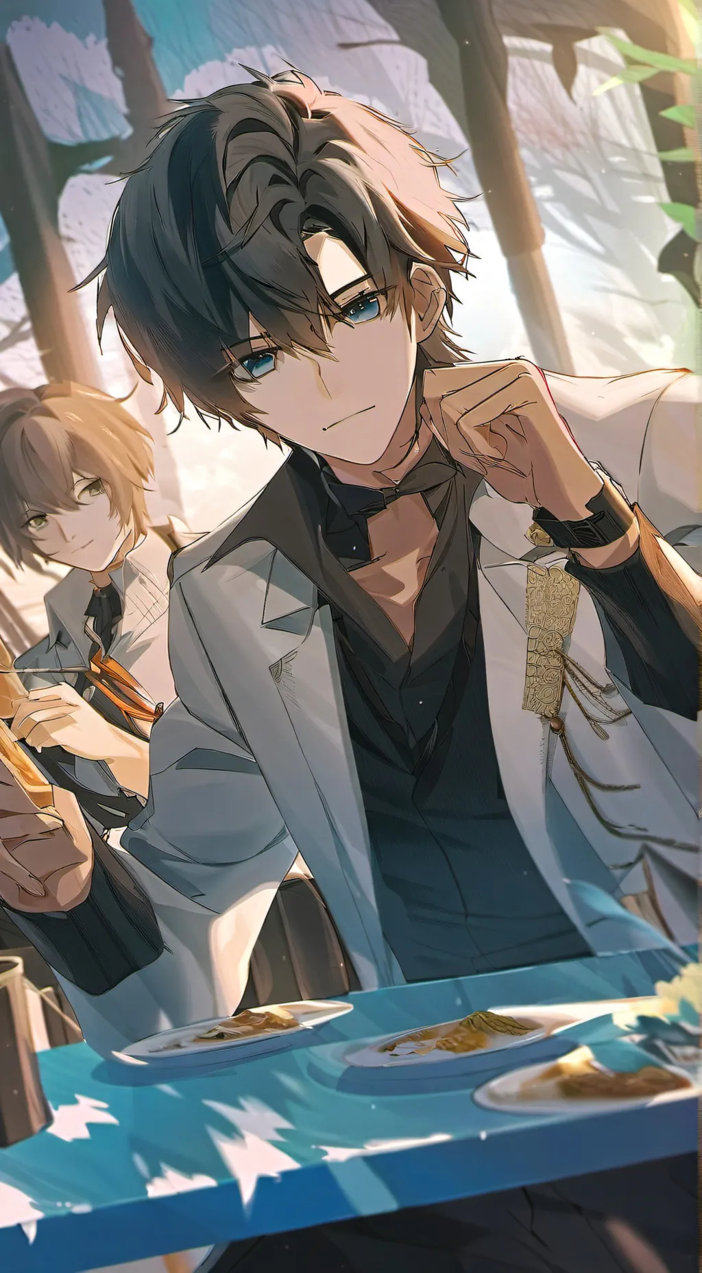 ai character: Jason  background