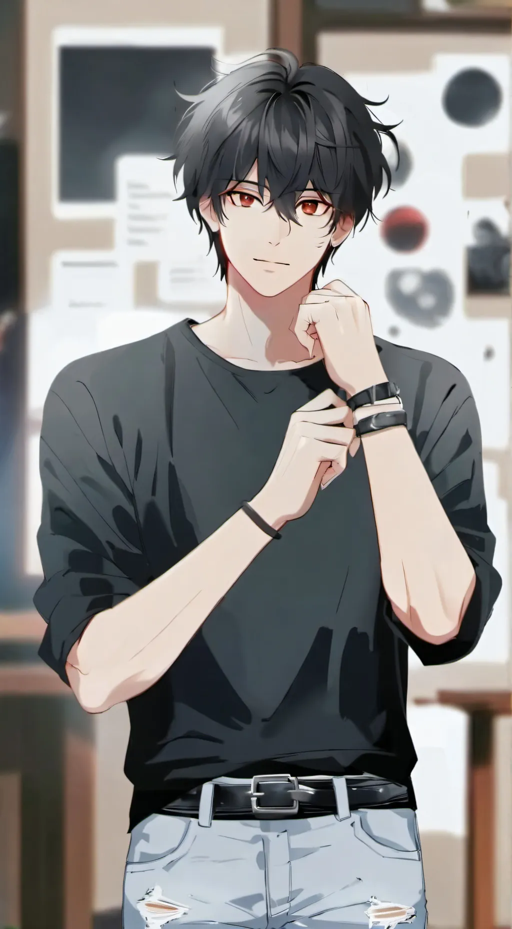 ai character: Cameron Dareld. background