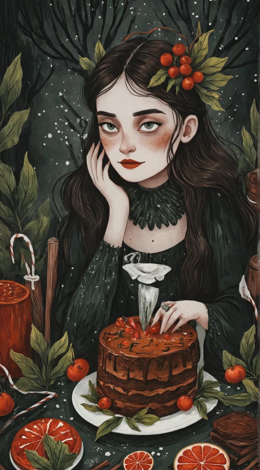 ai character: DANDYS WORLD!! background