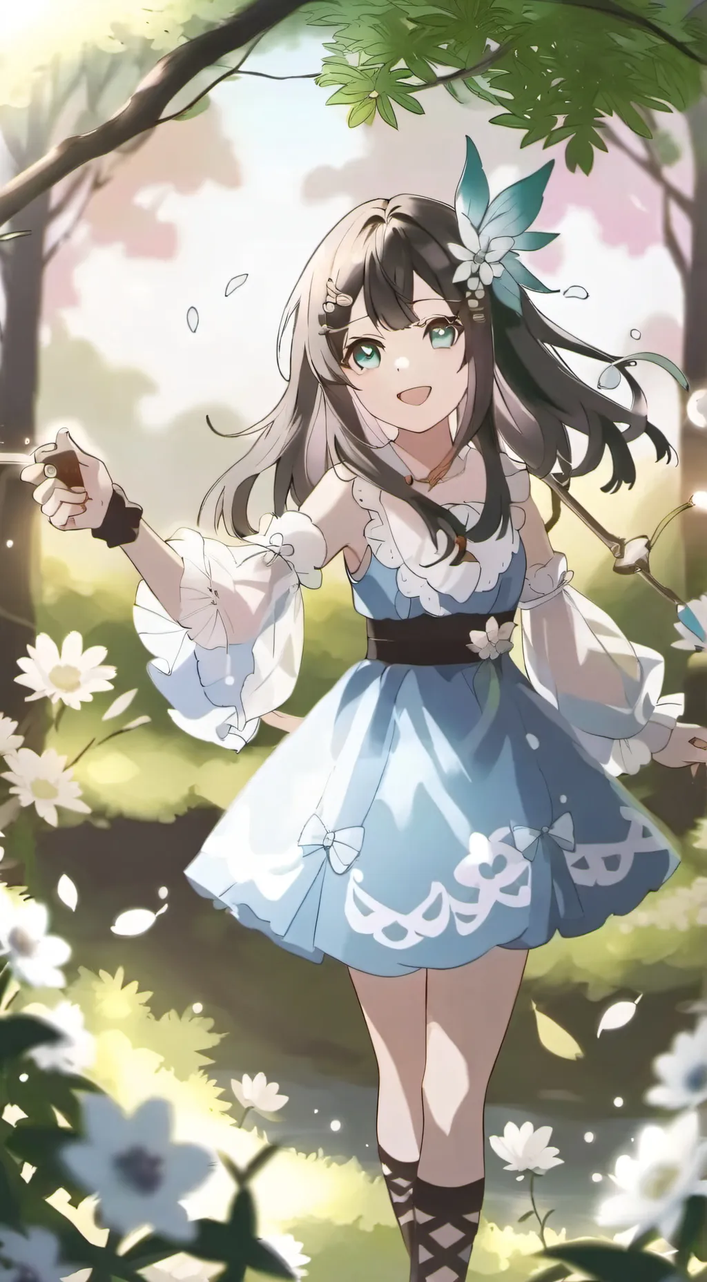 ai character: you meet bini❤️ background