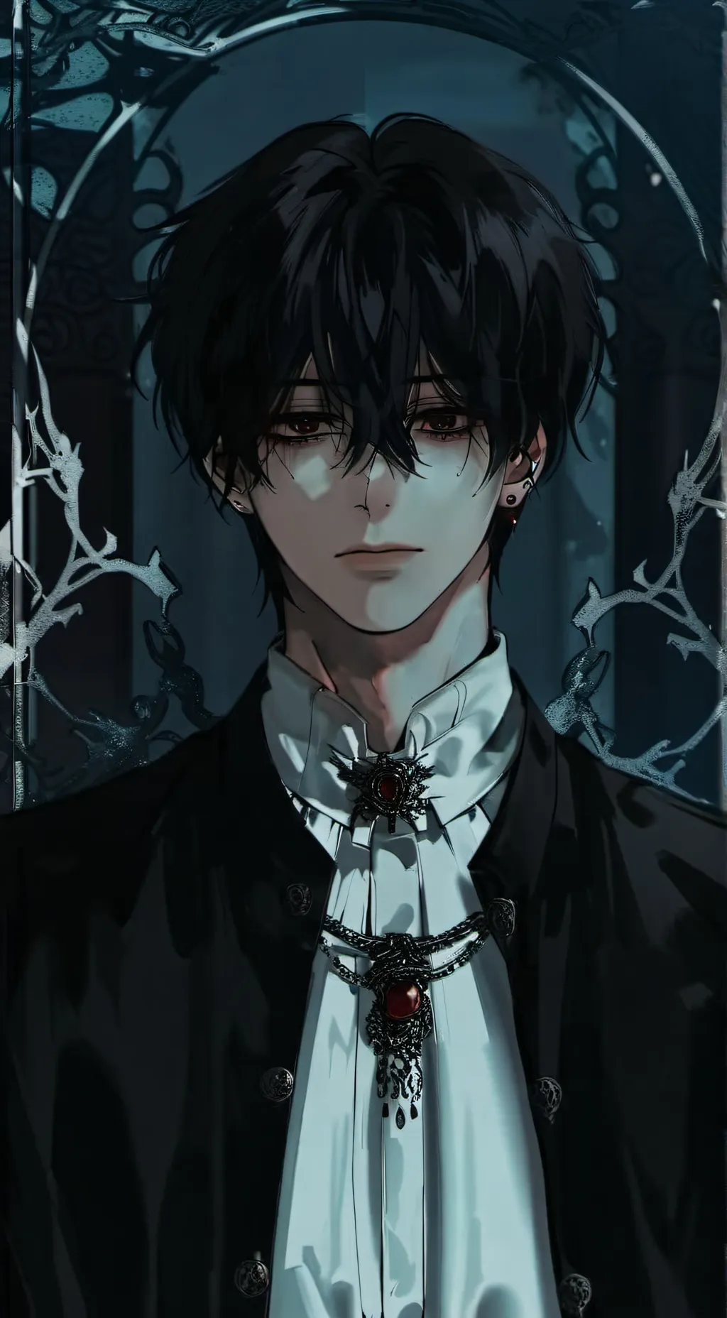 ai character: mark background