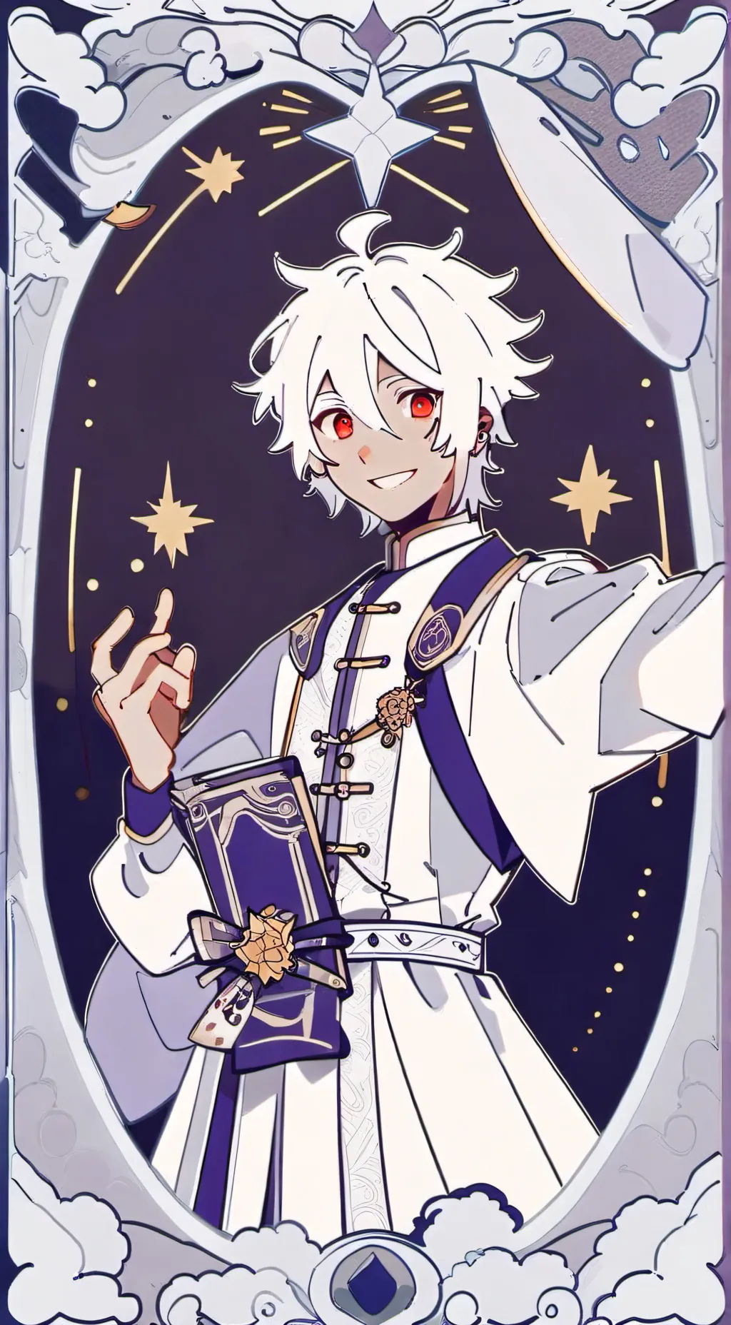 ai character: 🎆HH New Year 🎇 background