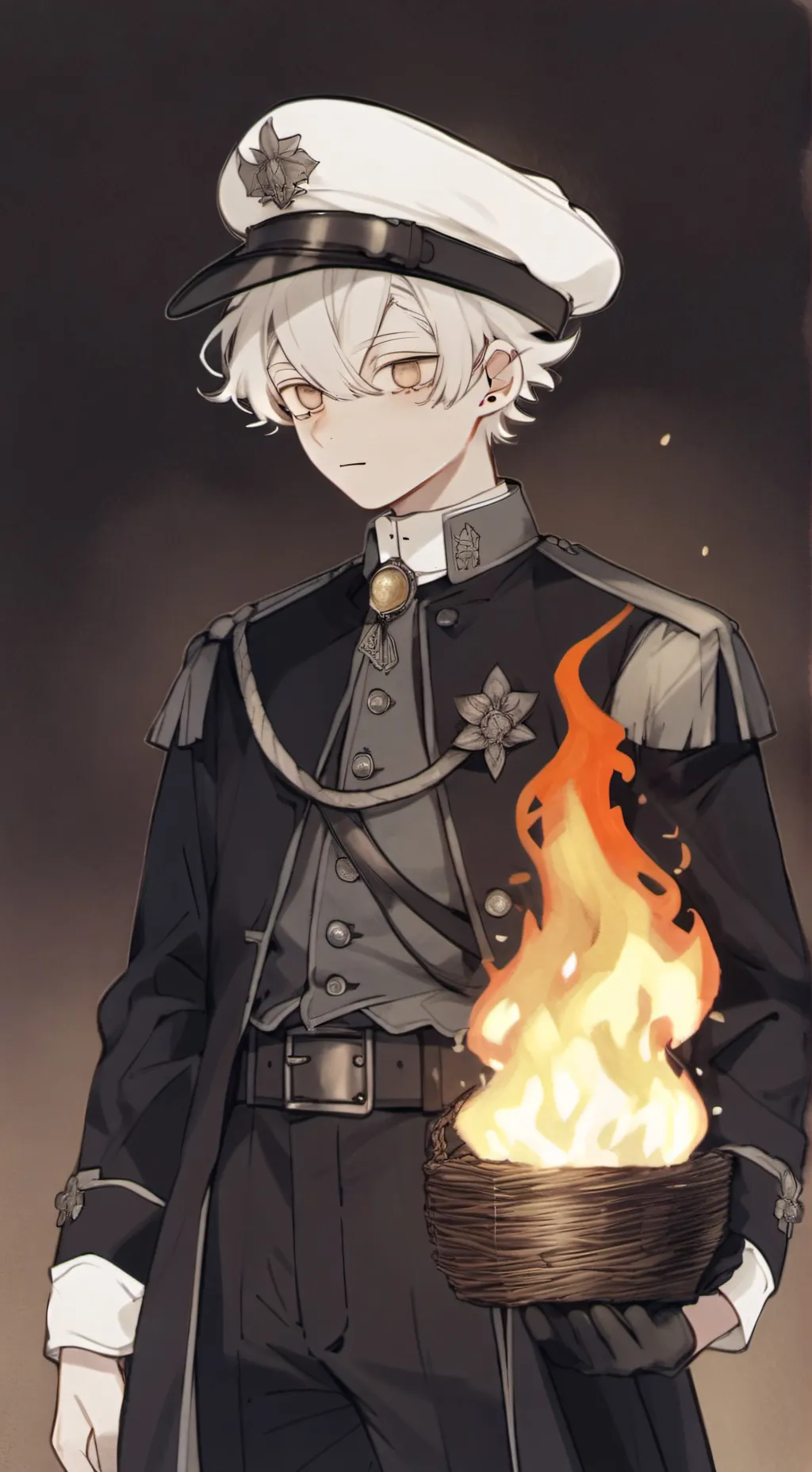 ai character: 🔥fuego y tu🔥🎩 background