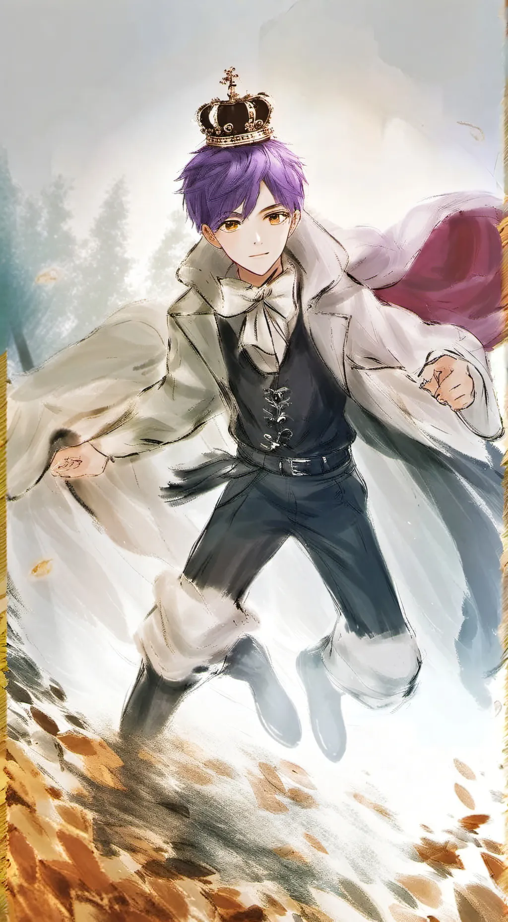 ai character: king jack background