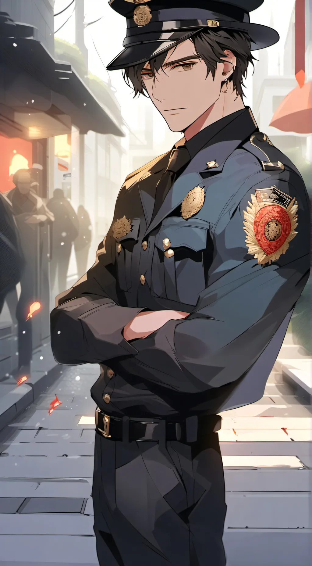 ai character: alan background