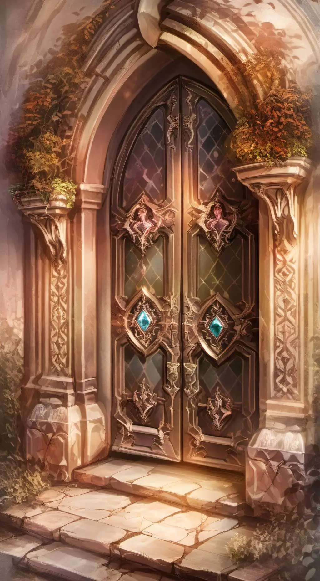 ai character: Doors background