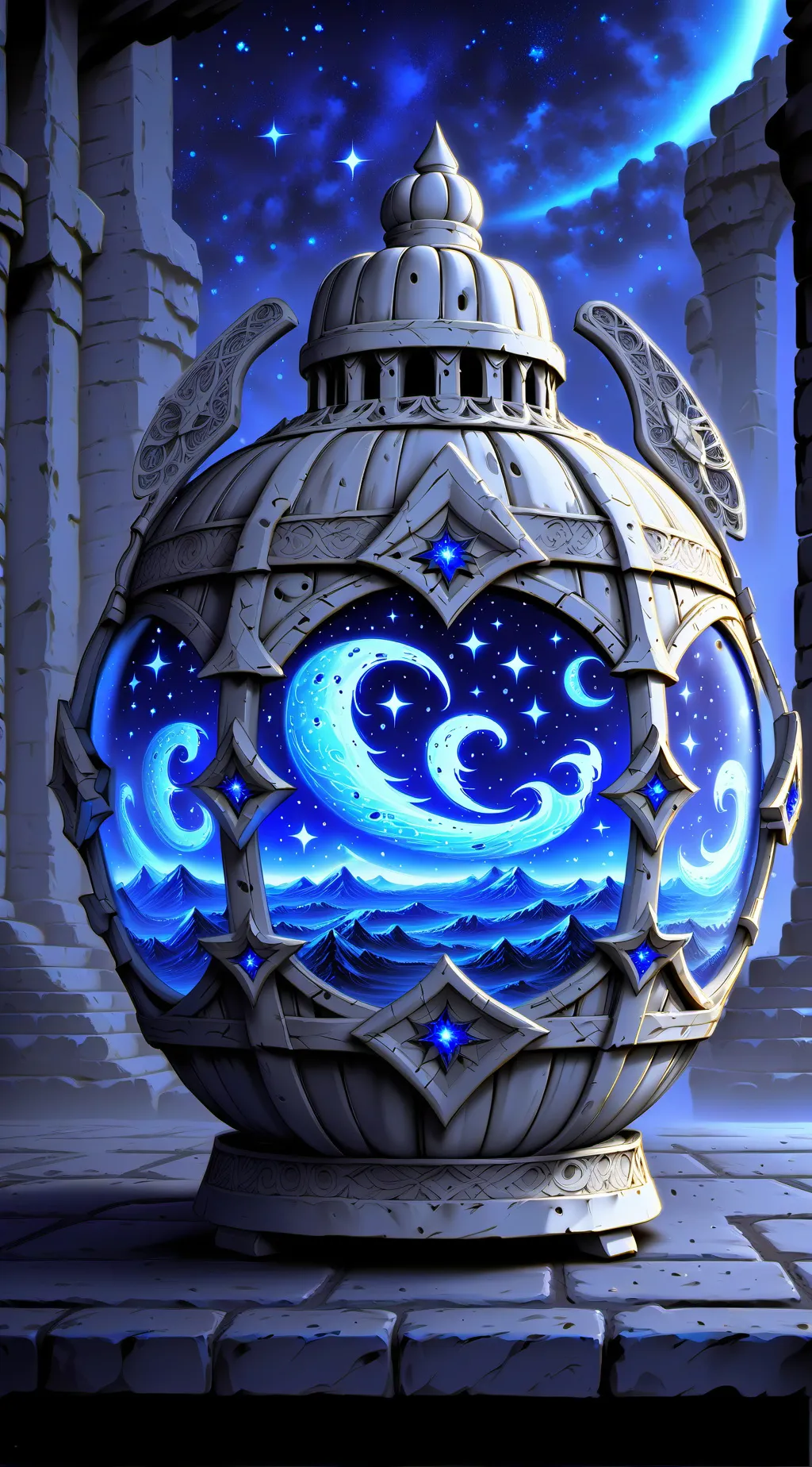 ai character: fruts basket background