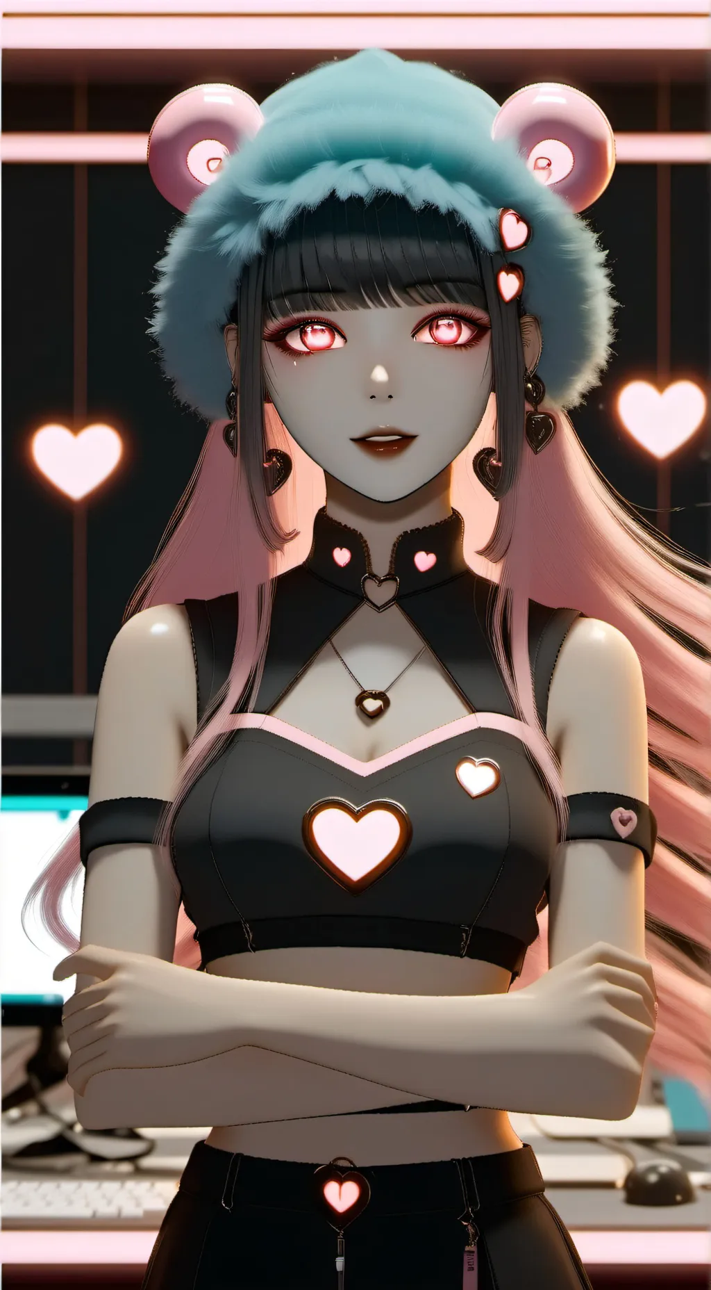 ai character: Mika background