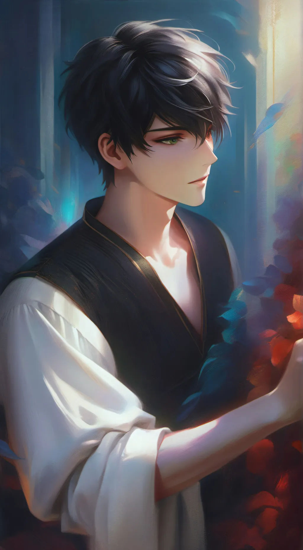 ai character: Майкл background