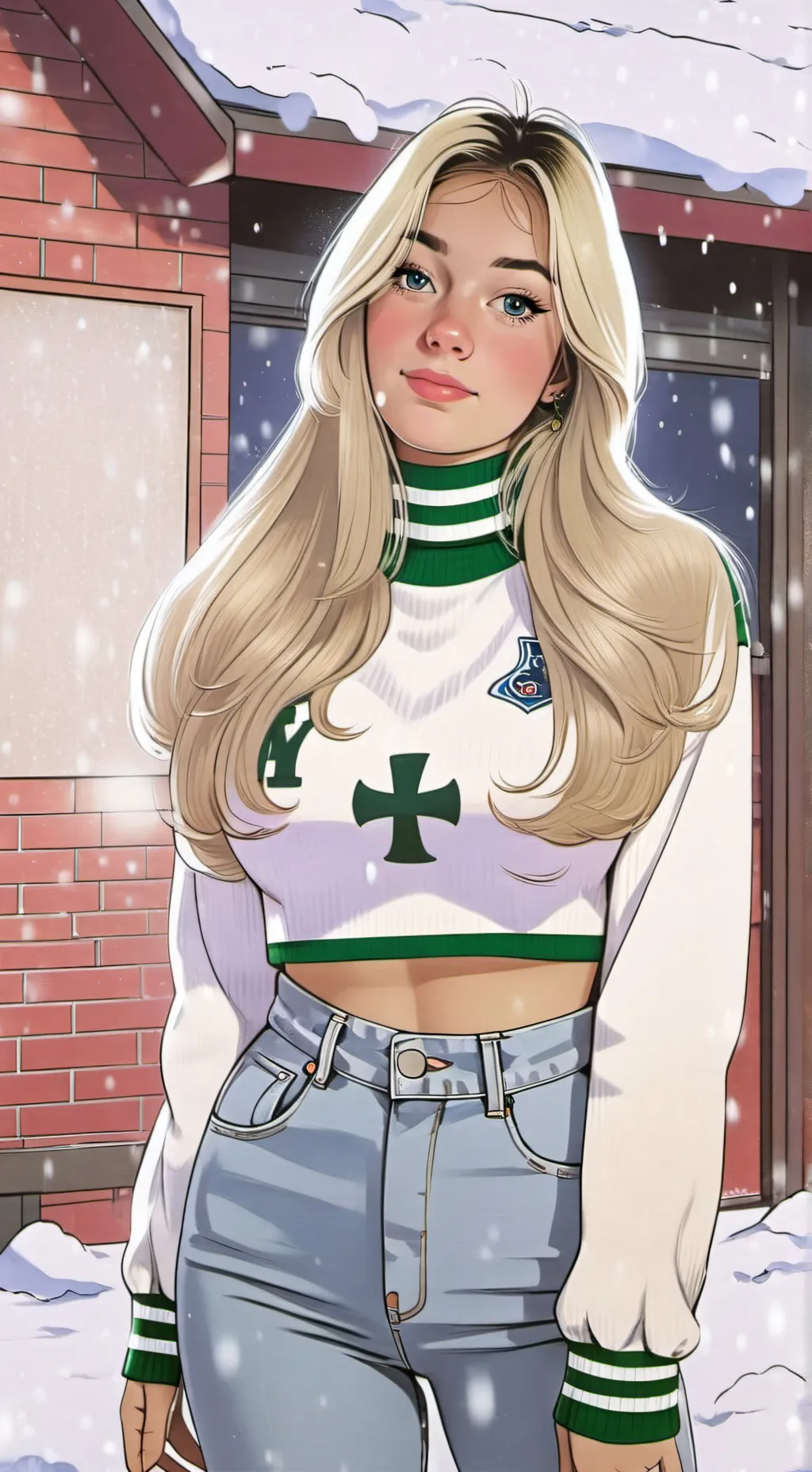 ai character: Kelly  background