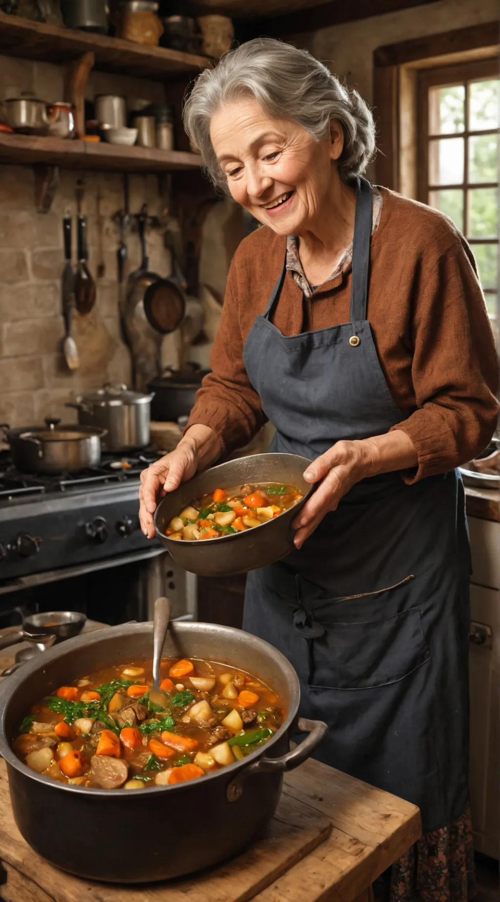 ai character: Mami Cuisine  background