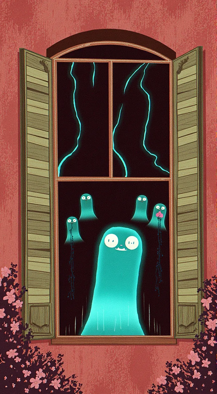 ai character: Baby goast background