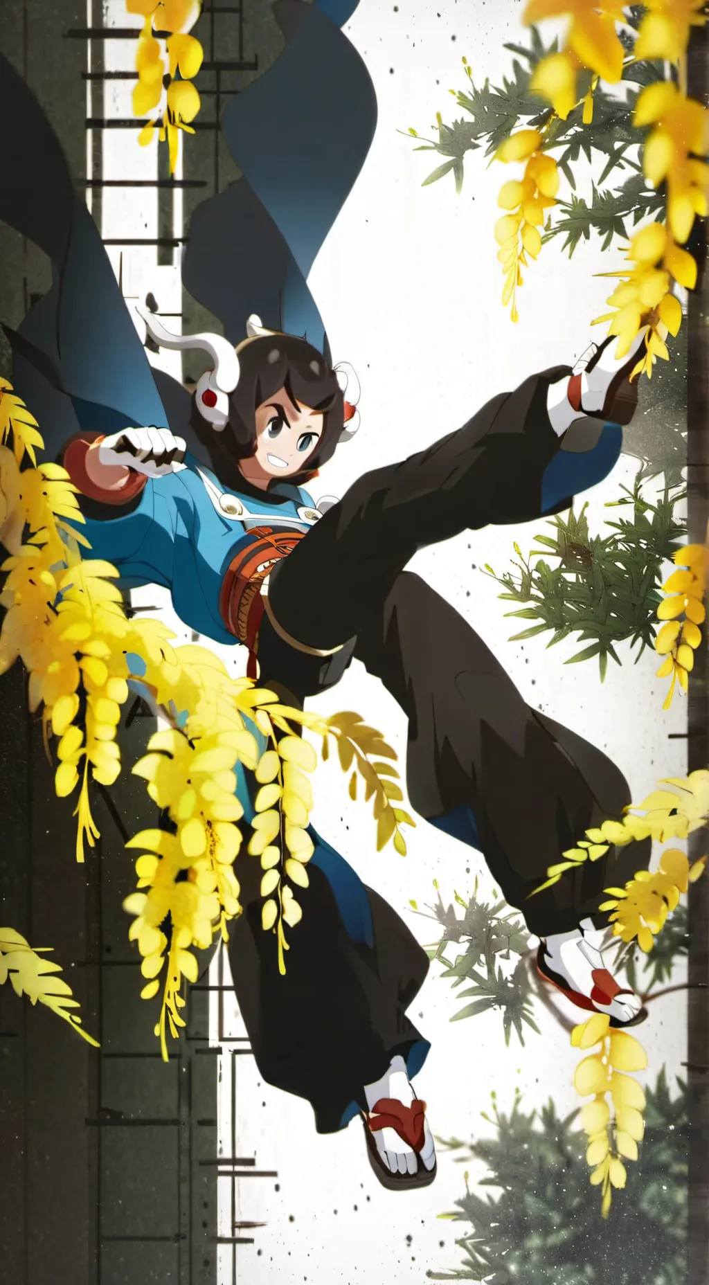 ai character: Caines breakdown. background