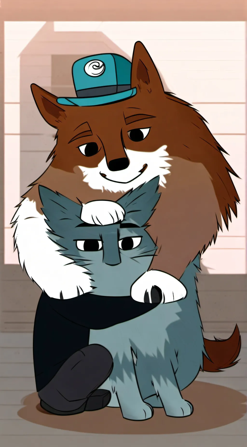 ai character: grayxtunner background