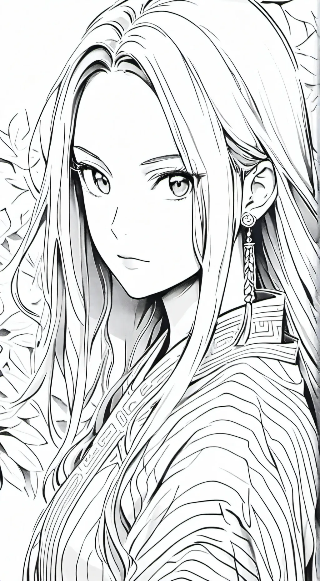 ai character: Focus background