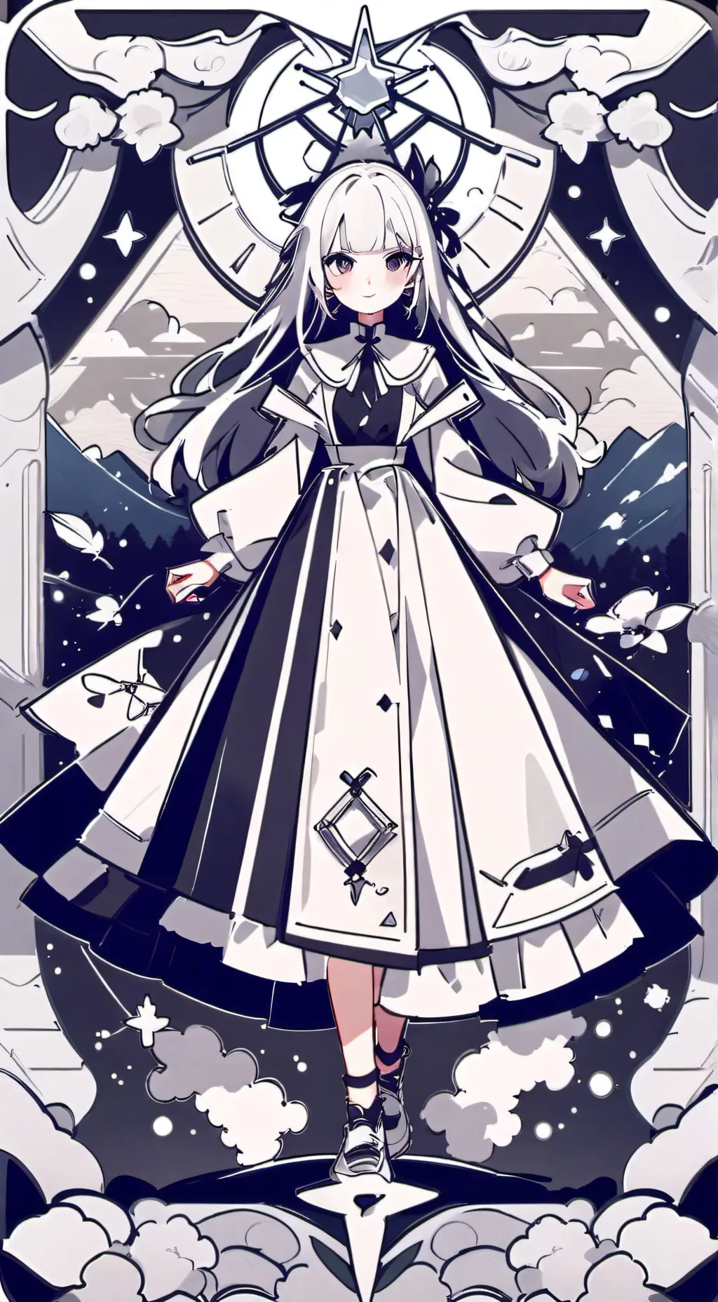 ai character: Teachers as studen background