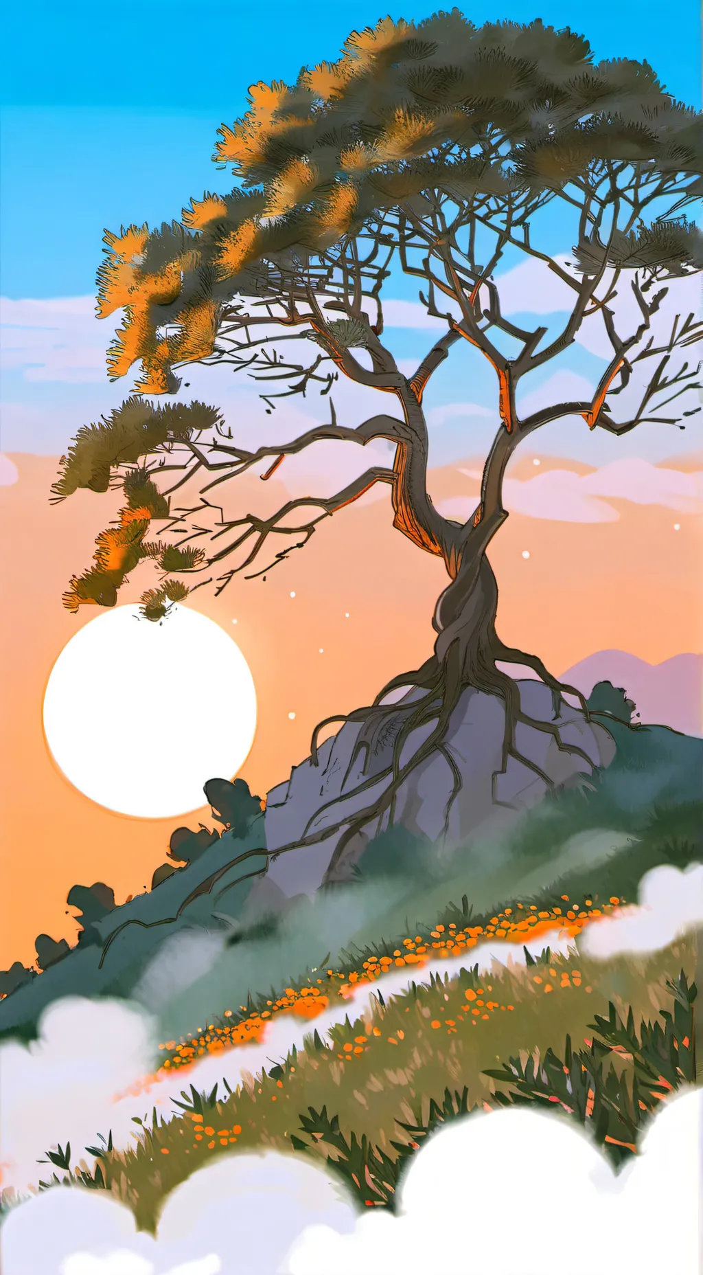 ai character: I'm Sorry background