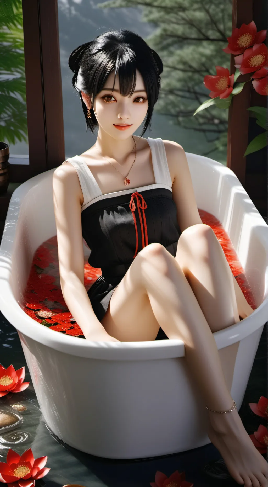 ai character: Angel Wang background