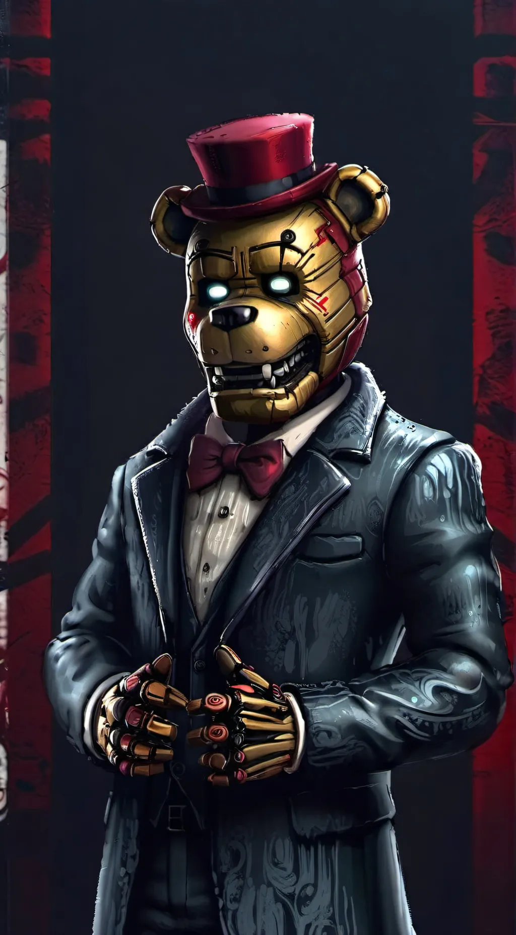 ai character: Fnaf  background