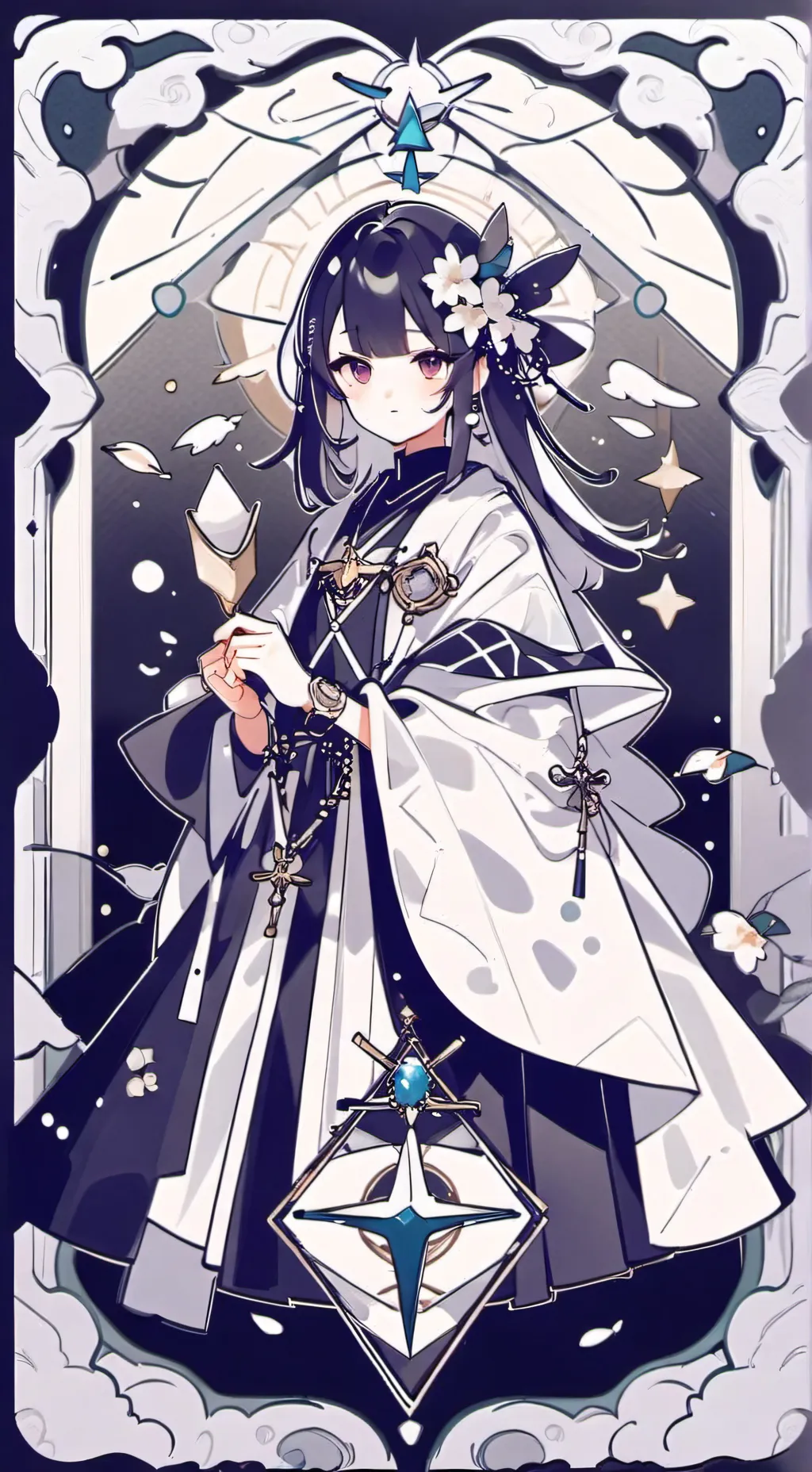 ai character: Izuku  background