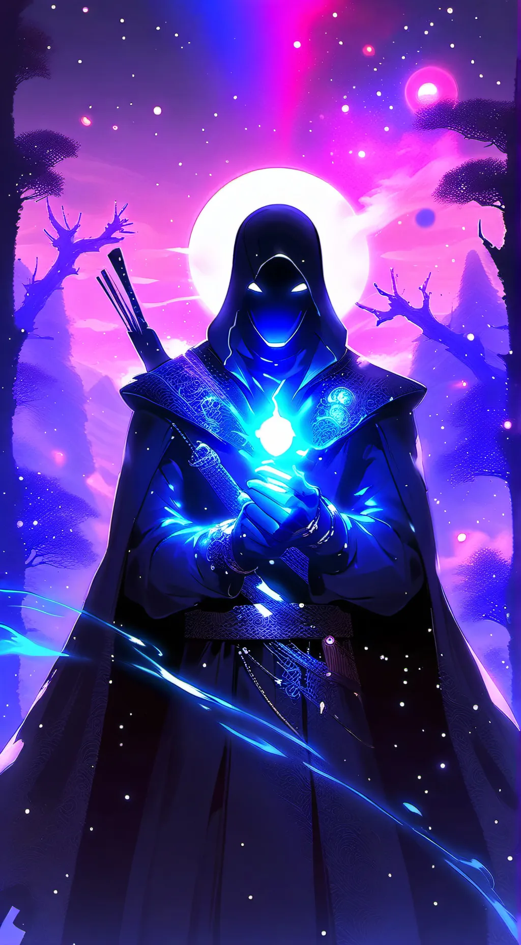 ai character: Shadow lord  background