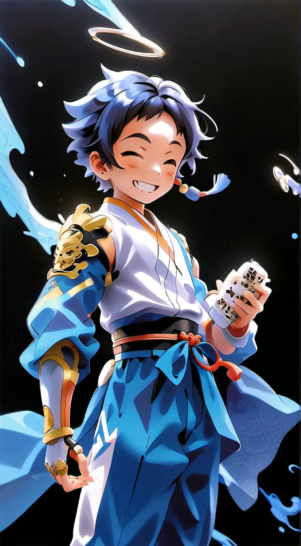 ai character: Demon slayer background